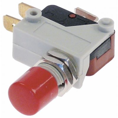 Microintrerupator cu buton, filet M11x1, cu 1 contact in comutatie 1CO, 250 V, 16 A - 100038