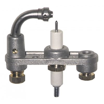 Arzator pilot JUNKERS tip CB505018, cu 3 flacari, gaz natural, duza de tip nr.9, racord gaz 6 mm - 100073
