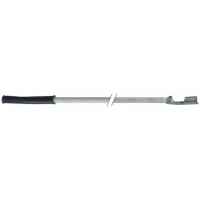 Cablu de aprindere / scanteie 2000 mm, terminali cilindrici ø2,4mm/ø4mm - 100194, 100137