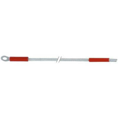 Cablu scanteie - aprindere L 900 mm, terminal cilindric ø 2,4 mm si inel M4 - 100146