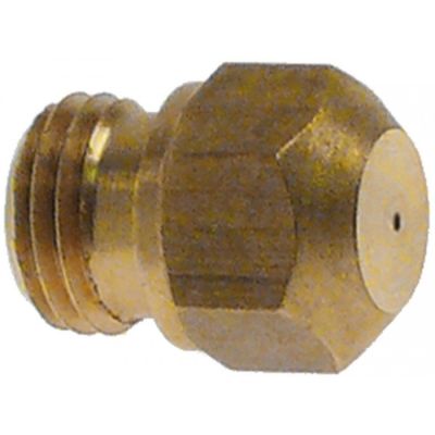 Duza gaz M9x1, cheie 10, ø orificiu 1,2 mm - 100505