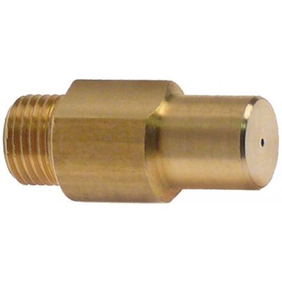 Duza gaz cu orificiu ø 1,1 mm, filet M10x1, hexagon 11 mm, interior conic - 100637