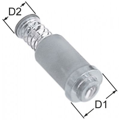Supapa magnetica - bobina, L 35 mm, ø 15,4 x 11 mm, pentru PEL20-21-25, Junkers, EGA - 101060