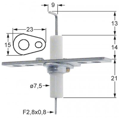 Electrod de aprindere - 102446