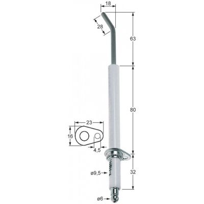 Electrod de aprindere - Cod 102448