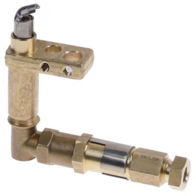 pilot burner 1 flame gas connection 6mm mounting thread M4