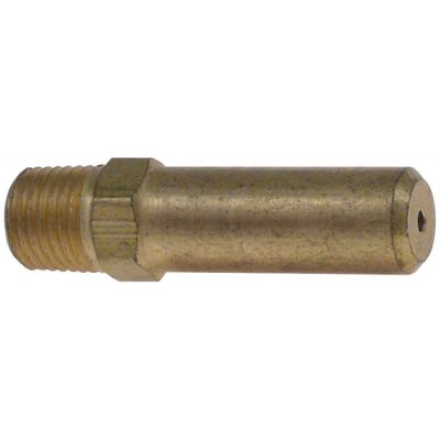 gas injector 9/16" UNF code 36 WS 9/16" L 42mm natural gas for fryer
