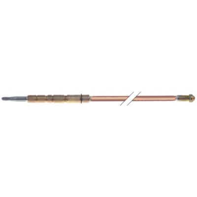 Termocupla 900 mm, cap ø 6,0 mm, fara racord - 102576