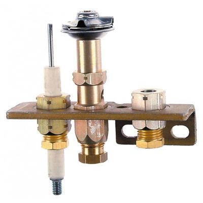 pilot burner SIT type 160 series 2 flames natural gas nozzle ø 0,41mm gas connection 4mm
