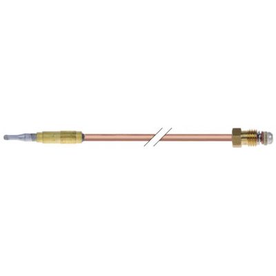 Termocupla aluminizata L 600 mm, cap ø6.0(6.5) mm, filet racord M8x1 mm - 103058
