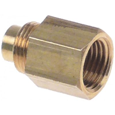 Parte inferioara arzator pilot L 18,5 mm, hexagon 12 mm - 103107