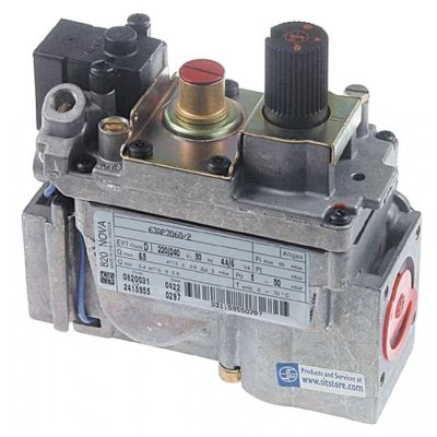 gas valve series 820 24 V 50 Hz gas inlet 1/2" gas outlet 1/2" thermocouple connection M9x1