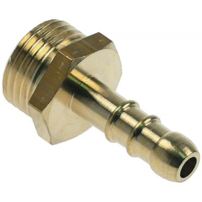 Racord furtun cu filet 1/2", stut ø 10 mm, alama - 103229