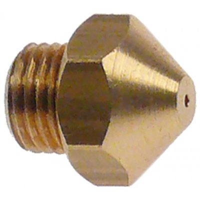 Duza gaz cu filet M9x1, orificiu ø 0,95 mm, conic, hexagon 12 mm - 103248