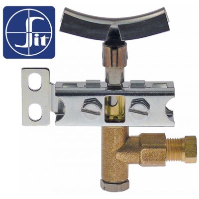 arzator pilot SIT tip seria 100 cu 3 flăcări ø duză 0.4mm racord gaz 4mm