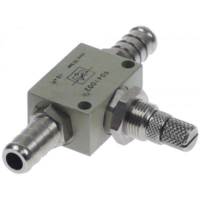 regulator de debit pentru cuptoare cu aer cald racord 1/8\" filet ø furtun 10mm