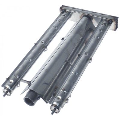 Arzator tubular cu 2 bare 400 x 200 mm, pentru grill - 104143