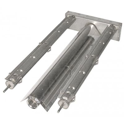 Arzator gratar cu roca vulcanica 445 x 200 mm, din inox - 104156