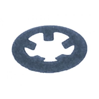 Saiba elastica de blocare, nominal ø 4 mm, diam. ext. ø 10 mm, din otel elastic, grosime 0,7 mm, 10 bucati - 104284