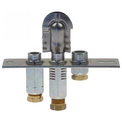 pilot burner POLIDORO 2 flames natural gas code 29.2 gas connection 6 mm