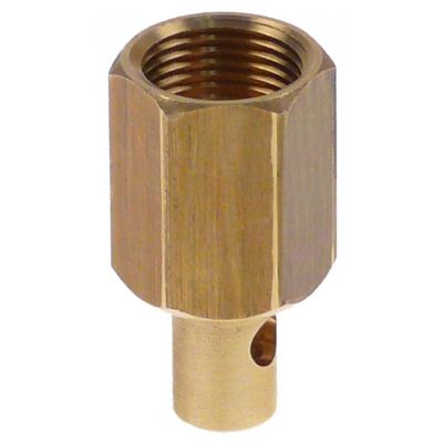 parte centrala arzator pilot ø 8mm L 30.4mm DC 15 ø perforare 3.8mm