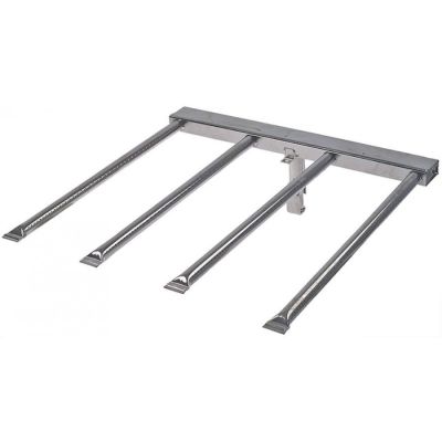 arzator de gaz tubular L 590mm L 585mm ø 25mm Î 170mm tigaie basculantă pentru model