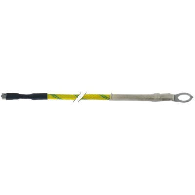 cablu de impamantare racord F2,8mm/ochi M6 lungime cablu 600mm 1.5mm²