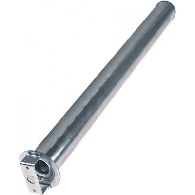 Arzator tubular ø 50 mm, L 607 mm, flansa 71 x 75 mm - 105681