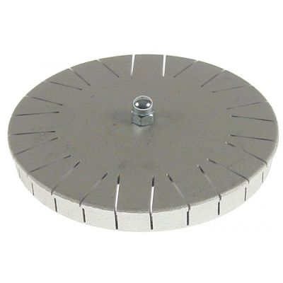 burner cap ø 155 mm slotted
