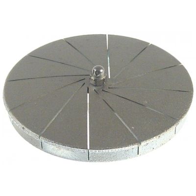burner cap ø 155 mm slotted