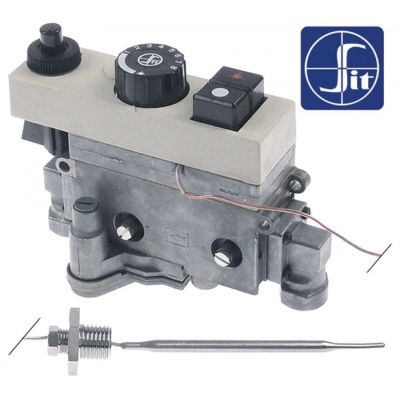 gas thermostat SIT type MINISIT 710 t.max. 200 °C 60-200°C gas inlet 3/8" gas outlet 3/8"