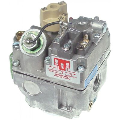 Valva de gaz, Operator, millivolt intrare gaz ½", iesire gaz ½" - Cod 106122