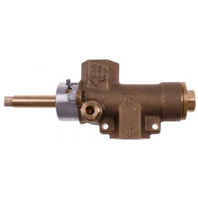 gas tap STN3R gas inlet 1/2" gas outlet 1/2"