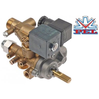gas tap PEL type 35S gas inlet M20x1.5 (tube ø 12mm)