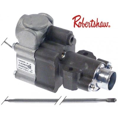 gas thermostat type BJWA25PB t.max. 287 °C 93-287°C 200-550°F gas inlet flange (tube ø 5/16")