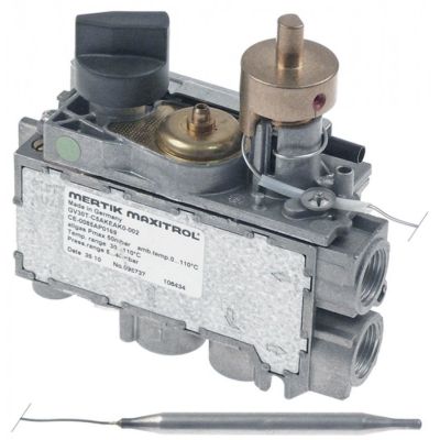 Valva de gaz termostatica MERTIK GV30T-C5AKEAK0-001, 30-110 °C, termocupla M9x1 - 106434