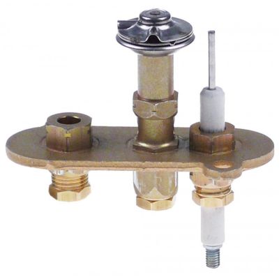 Arzator pilot SIT tip 160, cu 3 flacari, duza ø 0,51 mm, pentru teava gaz 4  mm - 106758