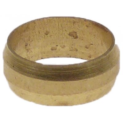 olive ID ø 14,3mm ED ø 16,5mm Qty 1 pcs brass L 6,5mm