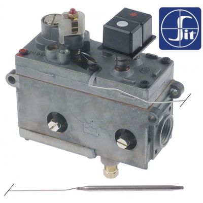 gas thermostat SIT type MINISIT 710 t.max. 310°C 70-310°C gas inlet 1/2" gas outlet 3/8"
