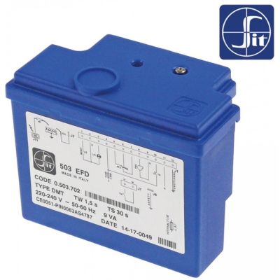 automatic gas stoker SIT type 503EFD electrodes 2 waiting time 1,5s safety time 30s 220-240V 9VA