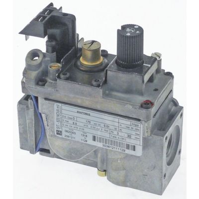 Valva de gaz NOVA SIT 0820303, milivolt 0,17 V, intrare gaz 1/2", iesire 1/2", termocupla M9x1 - 107239