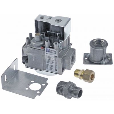 Kit valva de gaz SIT 840 Sigma tip 0840036, 230 V, 50 Hz, intrare-iesire gaz 1/2", P 2-50 mbar - 107245