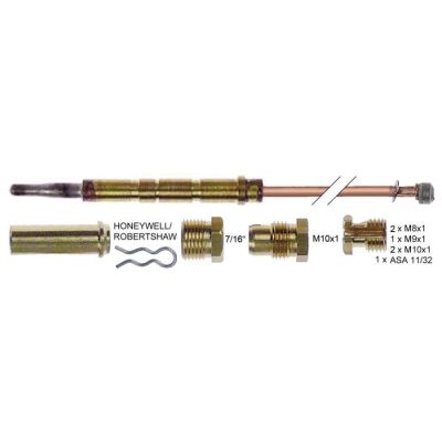 thermocouple set 13-piece L 900mm plug connection ø6,0mm