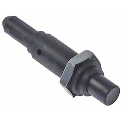Aprinzator piezoelectric (bricheta), montaj ø 18 mm, conexiune F2,8x0,8 mm - 107267