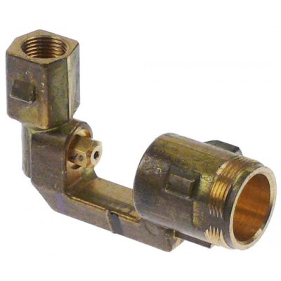 nozzle holder nozzle type 195 thread M22x1 L 43mm screw pipe fitting M12x1 M6x0,75