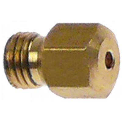 gas injector M6x0,75 WS 7 bore ø 1,95mm