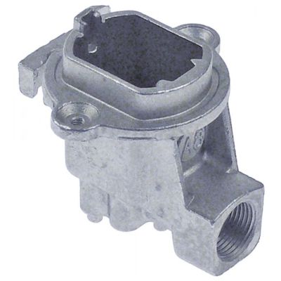 burner lower part 1 kW for igniter ø 6 mm for thermocouple ø 6 mm without nozzle