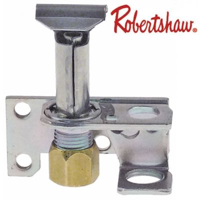 pilot burner ROBERTSHAW type 3CH-10 2 flames natural/liquid gas code 16/10 for pipe ø 1/4" CCT