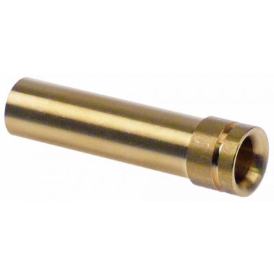 air mixing tube L 77mm ED ø 18mm ID ø 13mm brass