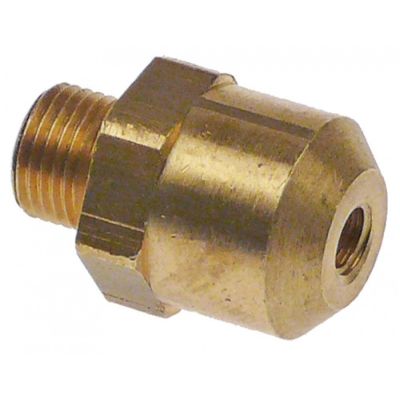 nozzle holder thread 1/8" L 24,4mm WS 16